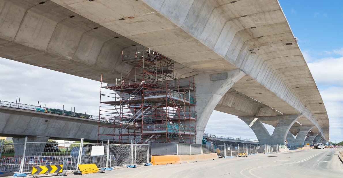 Switching to ultrasound inspection for newly built structures