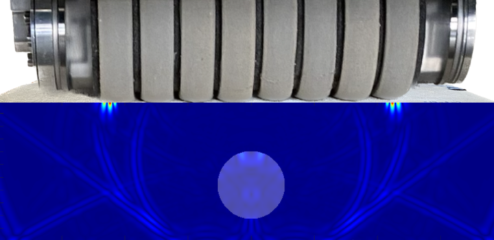 SAFT (Synthetic Aperture Focusing Technique) for 3D image reconstruction and noise reduction in Elop Insight Ultrasonic Scanner