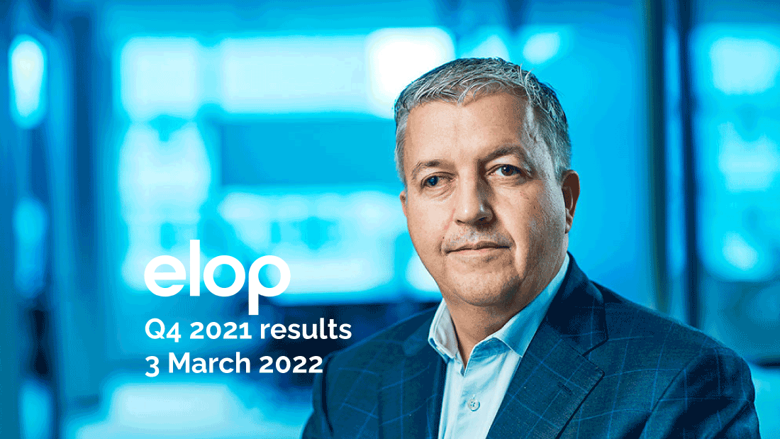 Simplifai delivers another strong quarter with year-on-year growth of 233 percent. First Elop Insight units delivered to customers | Q4 2021 financial results