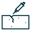 Grouting defects